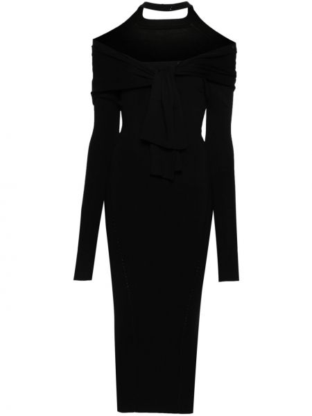 Obleka Jacquemus črna
