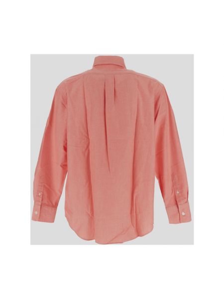 Camisa de algodón Maison Kitsuné rosa
