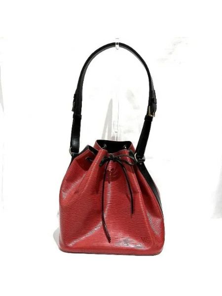Retro leder tasche mit taschen Louis Vuitton Vintage rot