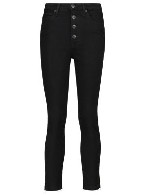 Jeansy skinny z wysoką talią 3x1 N.y.c. czarne
