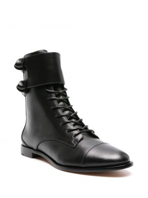 Kožené kotníkové boty Alexandre Birman černé