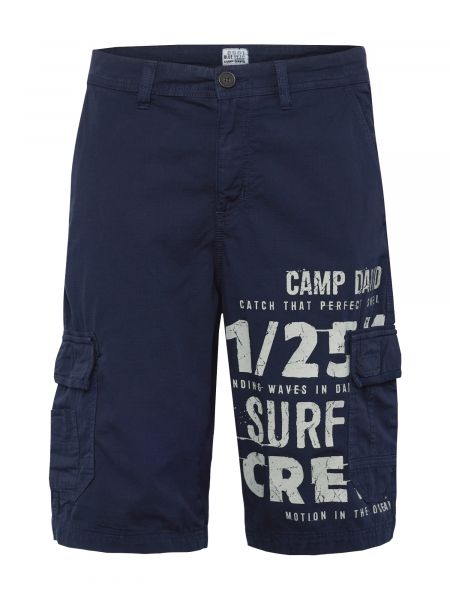 Pantaloni cargo Camp David bianco