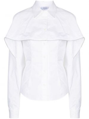 Košulja s gumbima Off-white bijela