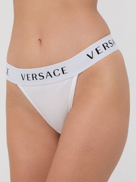 Stringi Versace białe