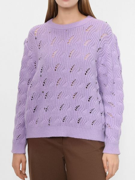 Пуловер Apart фиолетовый