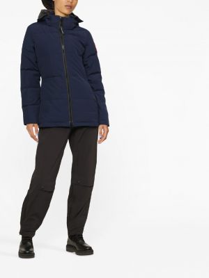 Kabát s kapucí Canada Goose modrý