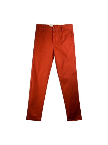 Pantalon droit Carhartt Wip rouge