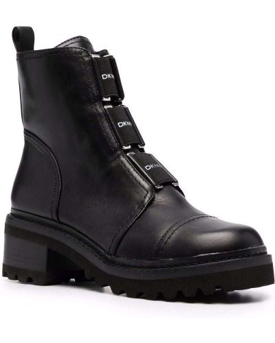 Kotníkové boty Dkny černé