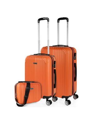 Bőrönd Itaca narancsszínű