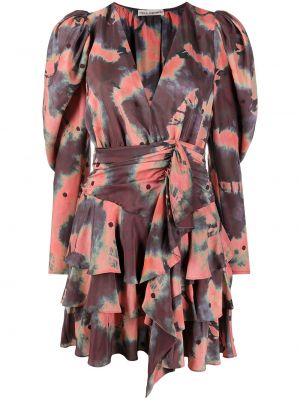 Mini šaty Ulla Johnson fialové