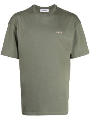 Tričko s potiskem s kulatým výstřihem Adish zelené