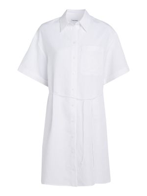 Robe chemise Calvin Klein blanc