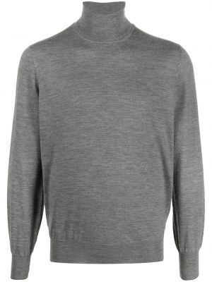 Кашмирен вълнен дълъг пуловер Brunello Cucinelli сиво