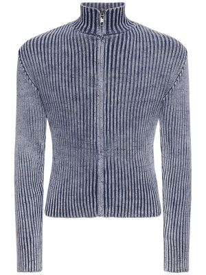 Pull en laine en tricot Jaded London bleu
