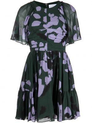 Sukienka z nadrukiem w abstrakcyjne wzory Tanya Taylor