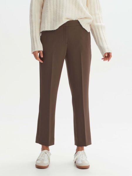 Pantalon plissé Opus marron