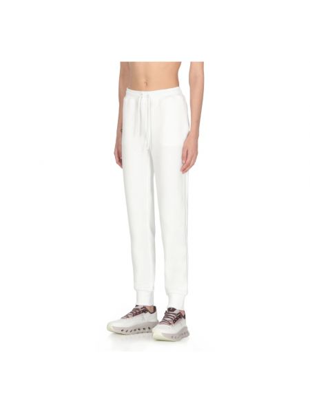 Pantalones de chándal con bolsillos K-way blanco