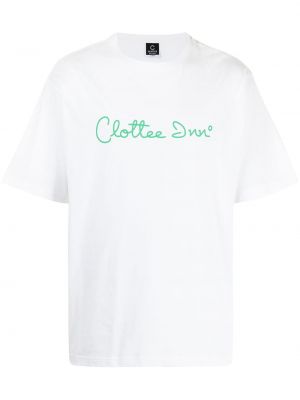 Camiseta con estampado Clot blanco