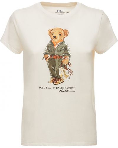 Трикотажна футболка з ведмедем Polo Ralph Lauren