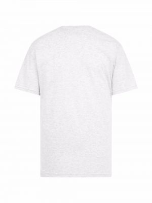 Camiseta con estampado Supreme gris