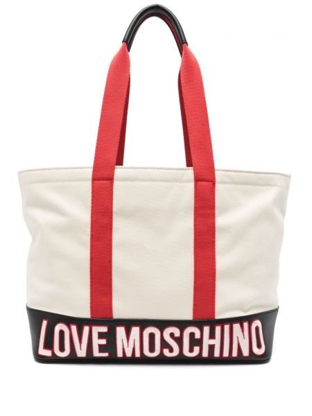 Siuvinėta shopper rankinė Love Moschino