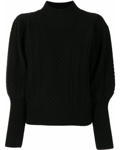 Jersey de tela jersey Sea negro
