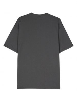 Kokvilnas t-krekls ar apdruku Magliano pelēks