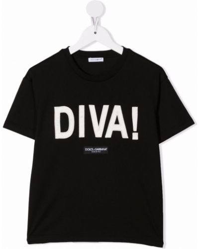 T-shirt z printem Dolce & Gabbana Kids