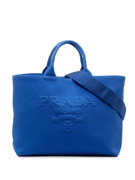 Sac Prada Pre-owned bleu