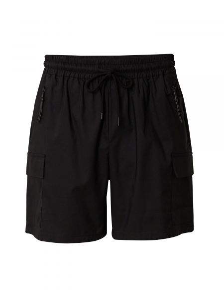 „cargo“ stiliaus kelnės Dan Fox Apparel juoda