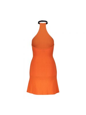 Mini vestido Courrèges naranja