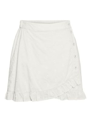 Mini suknja Pieces bijela