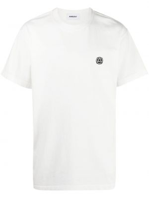 Camiseta con bordado Ambush blanco