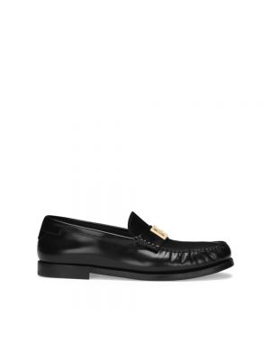 Chaussures de ville en cuir Dolce & Gabbana noir