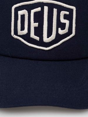 Kapa s šiltom Deus Ex Machina modra