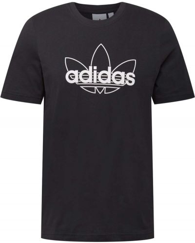 Πουκάμισο Adidas Originals μαύρο