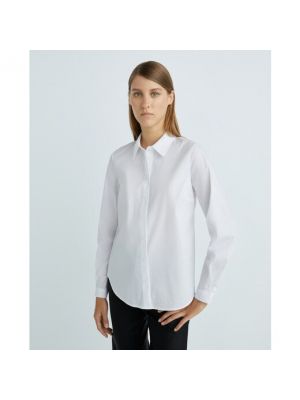Camisa manga larga asimétrica Vila blanco