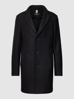 Krótki płaszcz Cinque czarny