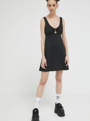 Uska mini haljina Volcom crna