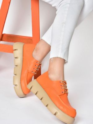 Σκαρπίνια oxford Fox Shoes πορτοκαλί