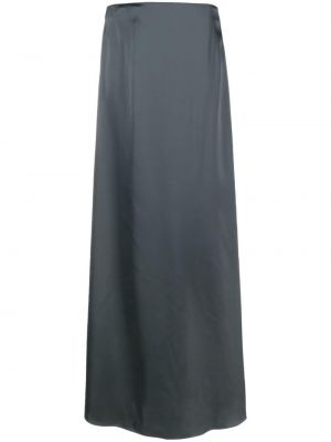 Satenska suknja visoki struk Fabiana Filippi siva