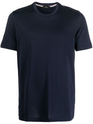 Figurbetonte t-shirt aus baumwoll Brioni blau