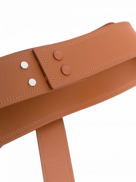 Cintura di pelle Loewe marrone