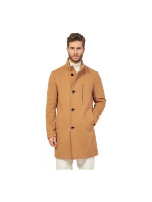 Manteau d'hiver en laine Hugo Boss beige