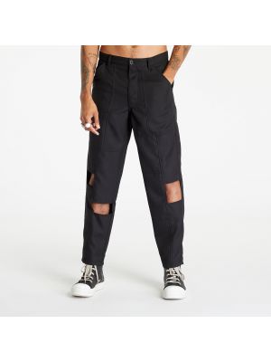 Παντελόνι από λυγαριά Comme Des Garçons Shirt μαύρο