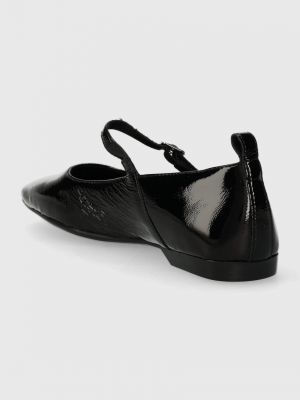 Bőr balerina cipők Vagabond Shoemakers fekete