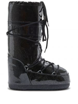 Cizme de zăpadă Moon Boot negru