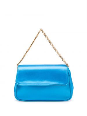 Nákupná taška Alberta Ferretti modrá