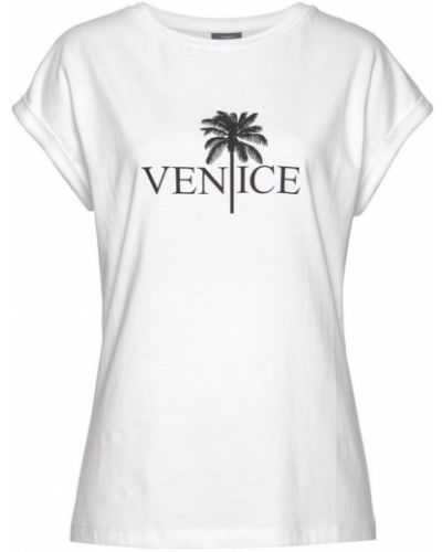 Tricou Venice Beach alb