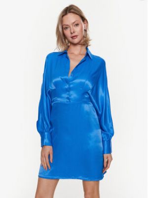 Priliehavé šaty Liu Jo modrá